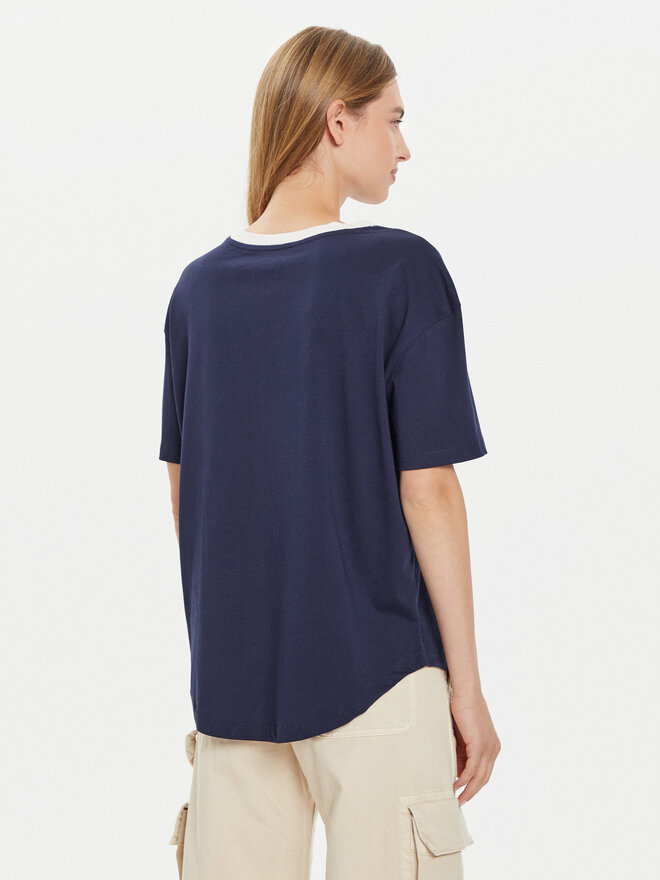 Gap Gap T-Shirt 500012-02 Dunkelblau Oversize