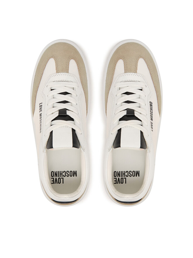 LOVE MOSCHINO Снікерcи LOVE MOSCHINO JA15215G1PINH10A Білий