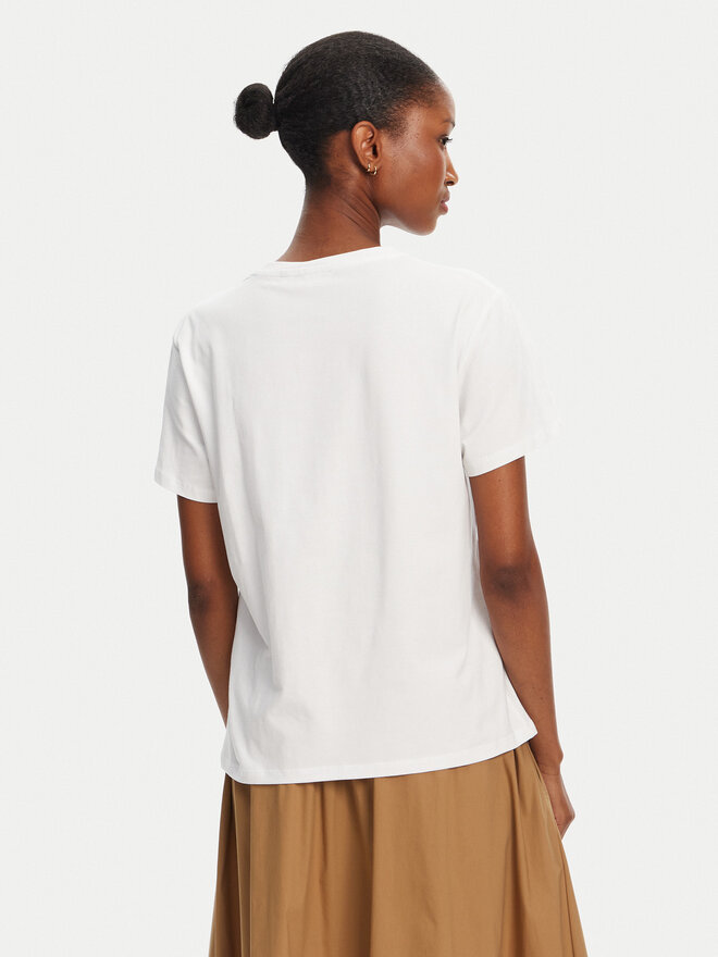 Marella Marella Camiseta Cappero 2515971052 Blanco Regular Fit