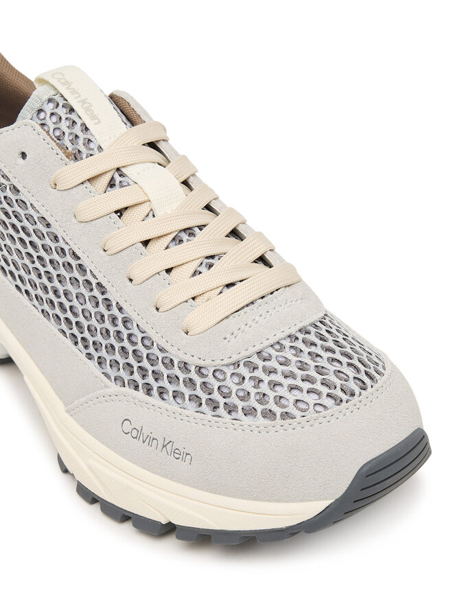 Calvin Klein Sneakers Calvin Klein Hike Runner Lace Up Techmix YW0YW02030 Beige