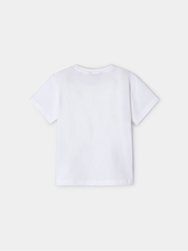 Mayoral Mayoral Camiseta 3018 Blanco Regular Fit