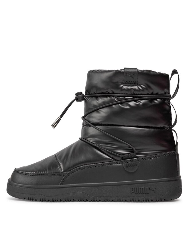 Puma Cizme de zăpadă Puma Snowbae Wns Patent 393931 01 Negru