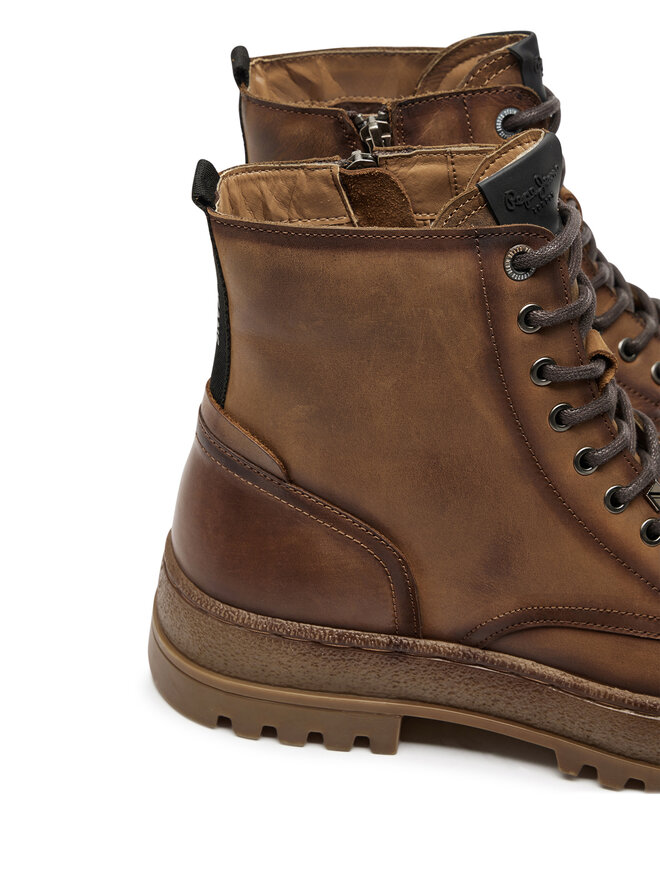 Pepe Jeans Pohodni čevlji Pepe Jeans PMS50258 Rjava