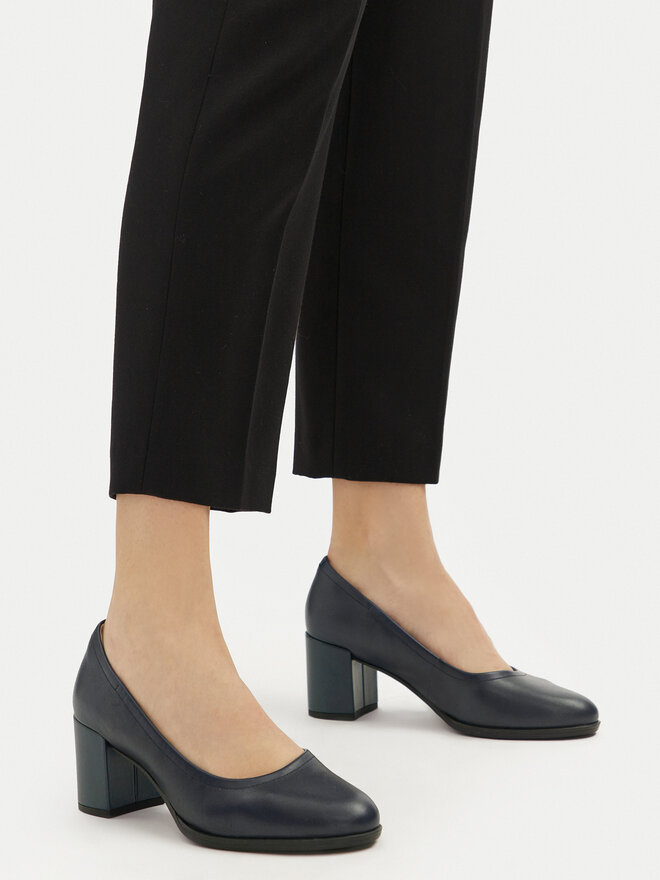 Clarks Laiviņas Clarks Freva 55 Court 261718774 Tumši zils