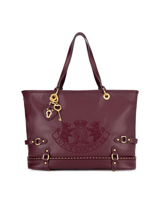 Handtasche Juicy Couture BIJXT8649WVP Dunkelrot eschuhe