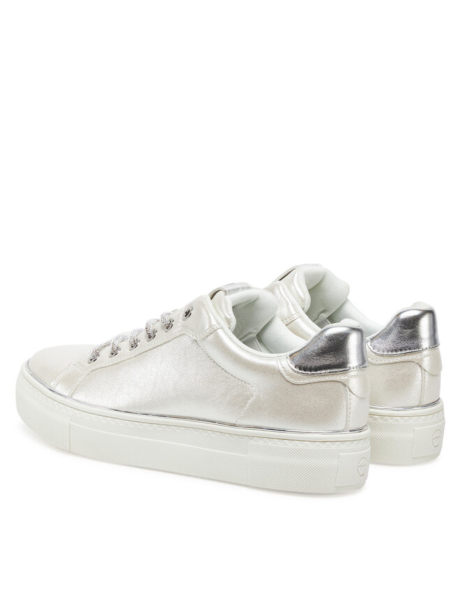 Tamaris Sneakersy Tamaris 1-23751-44 Srebrny