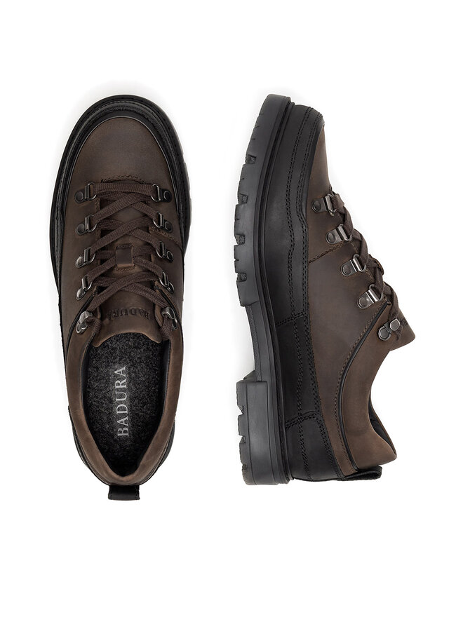 Badura Halbschuhe Badura DAVID-01 MI08 Braun