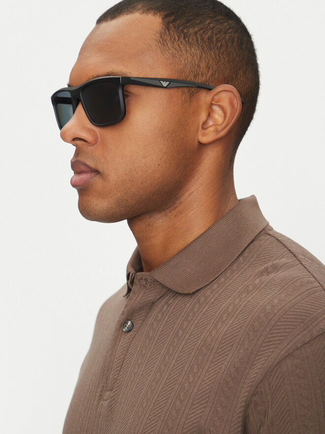 Emporio Armani Okulary przeciwsłoneczne Emporio Armani 0EA4234U 5001T357 Czarny