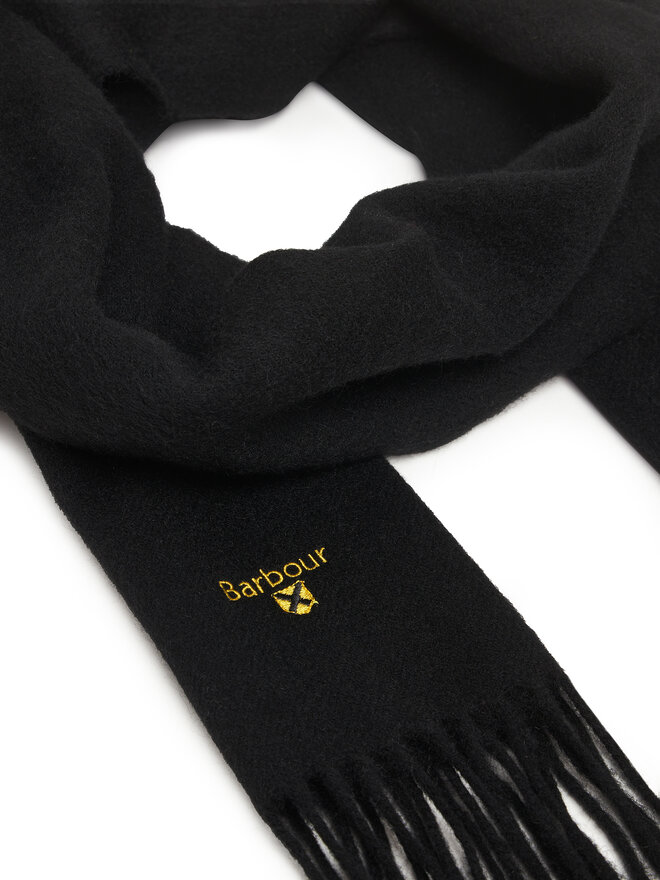 Barbour Schal Barbour Plain USC0008 Schwarz
