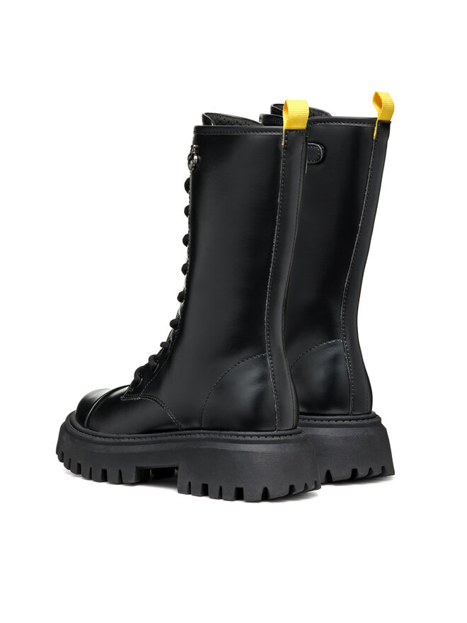 Geox Bakancs Geox Maquinnens J46M6C 000CN C9999 Fekete