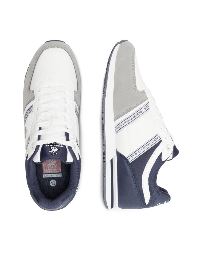 Beverly Hills Polo Club Sneakers Beverly Hills Polo Club BOWIE-01 Alb
