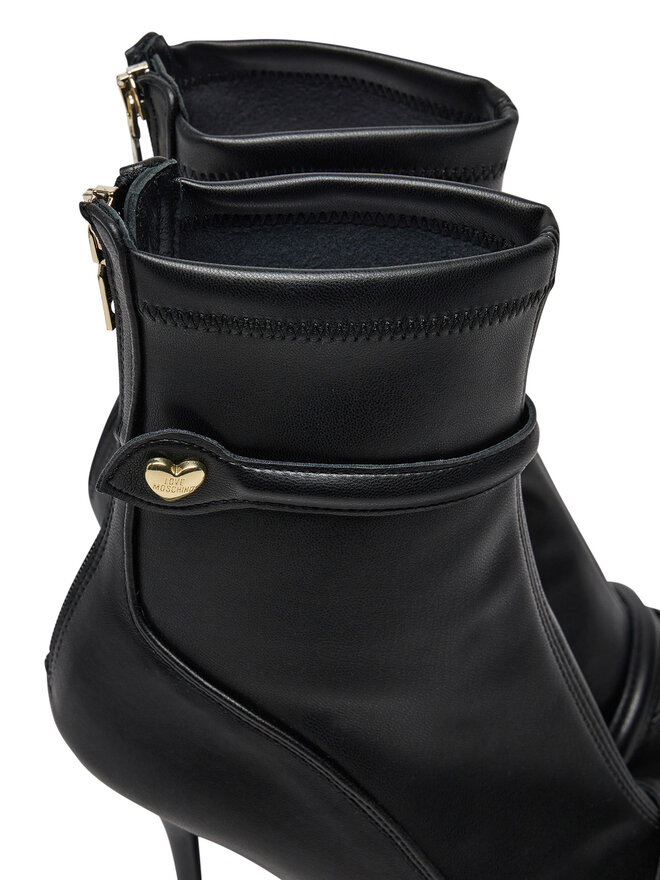 LOVE MOSCHINO Боти LOVE MOSCHINO JA21099G0LIEZ000 Черен