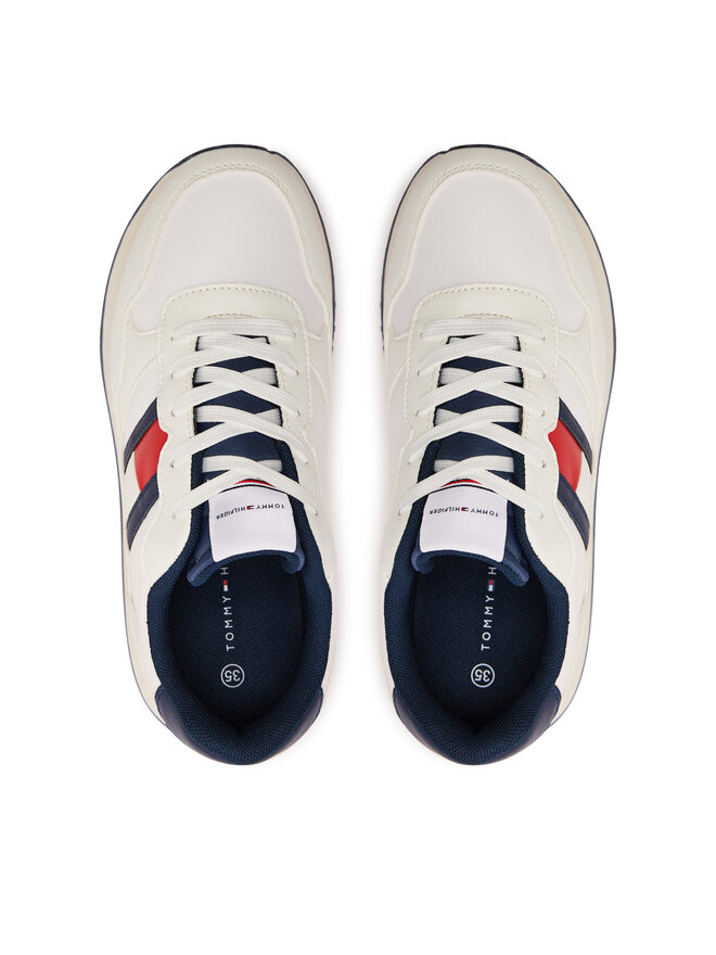 Tommy Hilfiger Снікерcи Tommy Hilfiger T3X9-33133-0208 S Білий