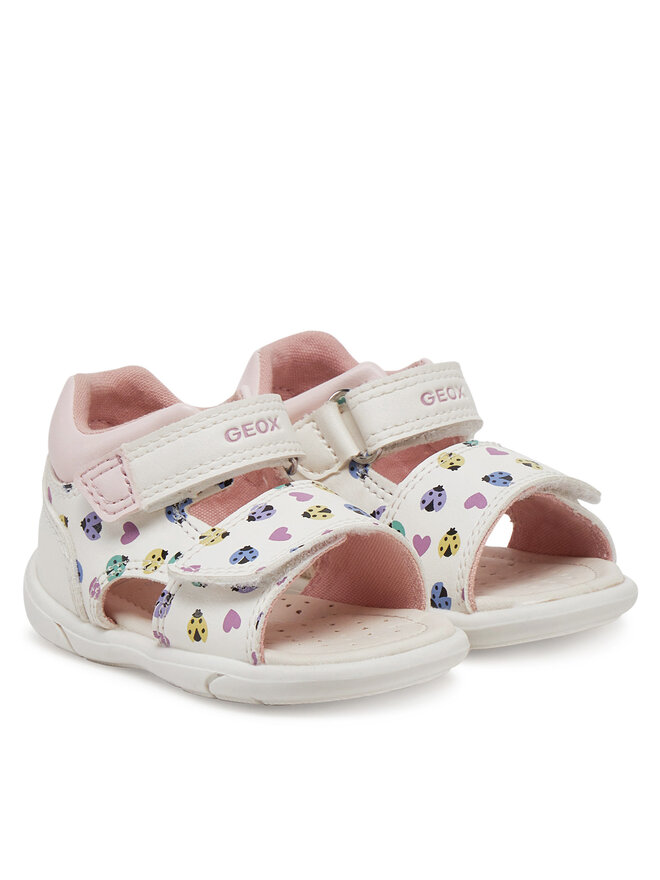 Geox Sandály Geox B Sandal Zapito B556FC 000BC C0653 Bílá