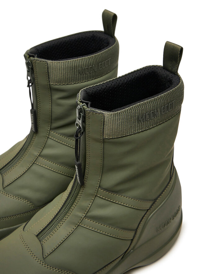 Moon Boot Śniegowce Moon Boot Luna Zip Boot 80D2480010 Khaki