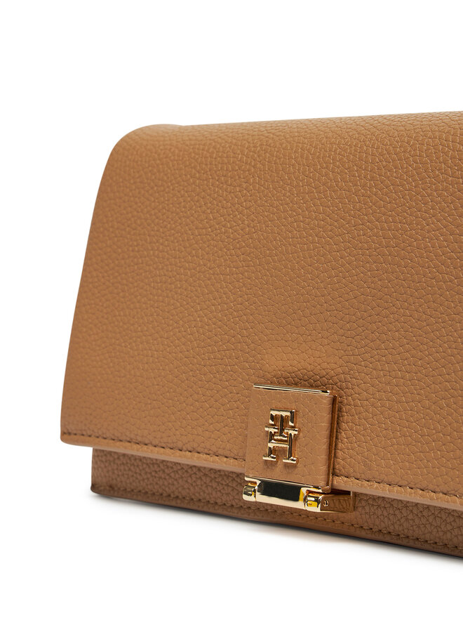Tommy Hilfiger Сумка Tommy Hilfiger Th Her Flap W/Chain AW0AW17403 Бежевий