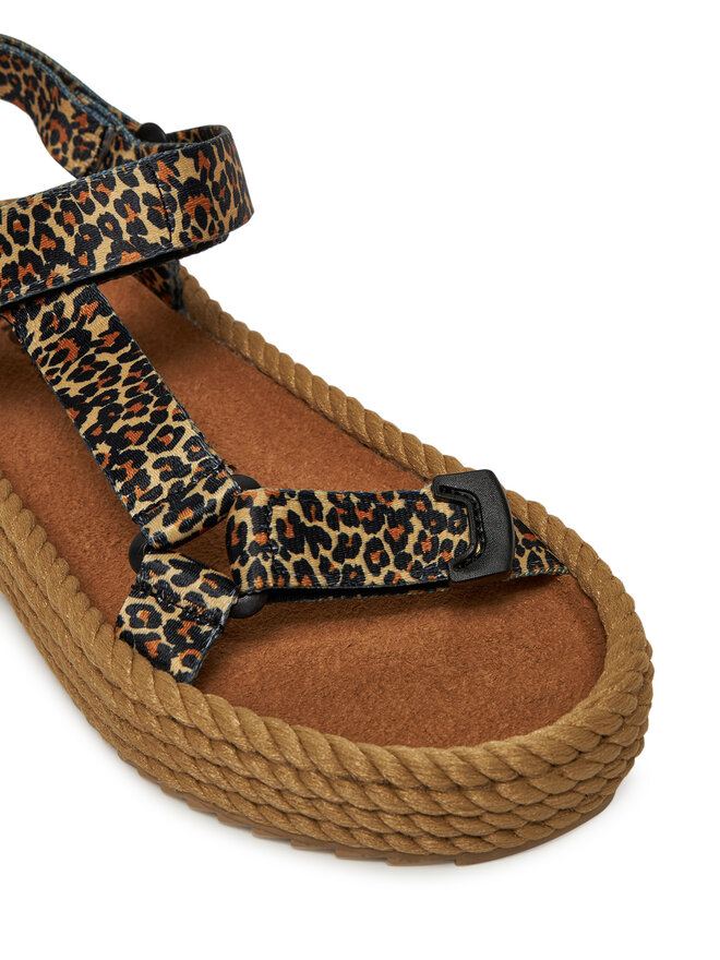 Bohonomad Sandalen Bohonomad Miami Elastic MIA.12-LEO Braun