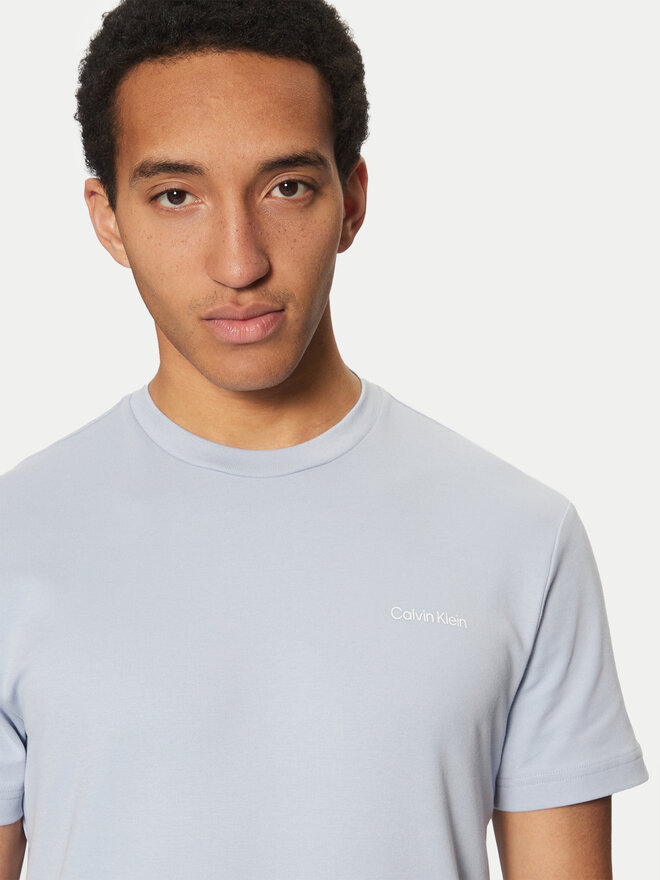 Calvin Klein Calvin Klein Футболка Micro Logo K10K109894 Голубий Regular Fit