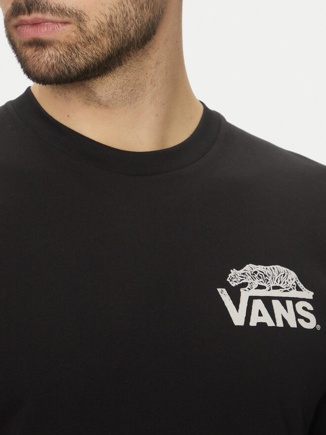 Vans Vans Marškinėliai Sneaky VN000M3Y Juoda Regular Fit