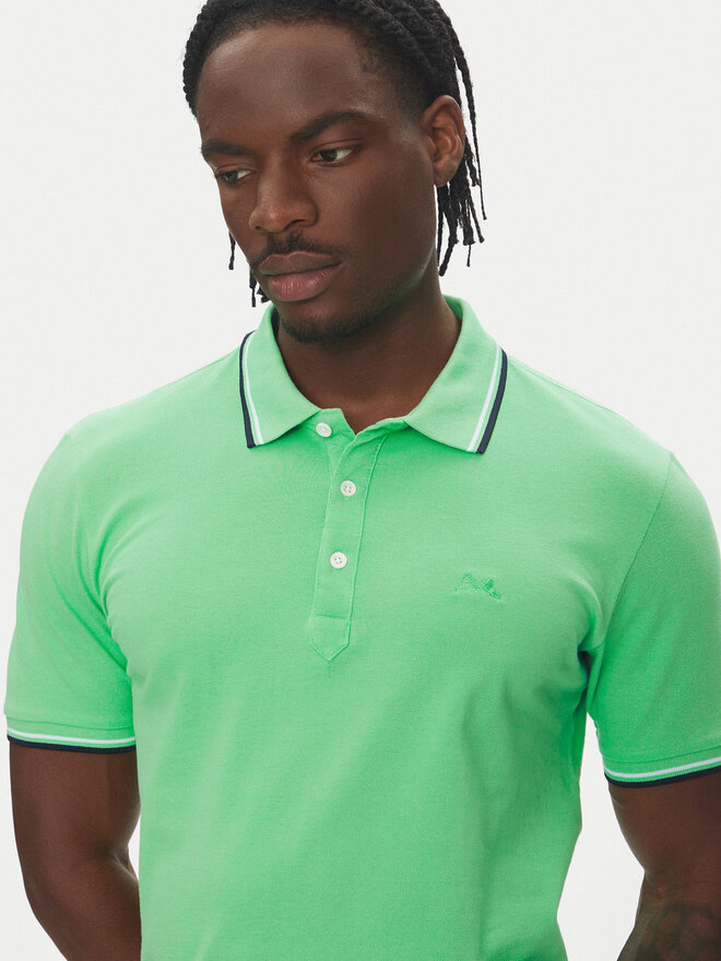 Lindbergh Lindbergh Poloshirt 30-404010 Grün Relaxed Fit