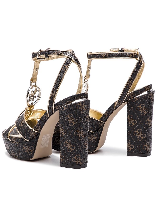 Guess Босоніжки Guess Lovine FL6LVN FAL03 Коричневий