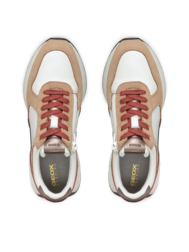 Geox Sneakers Geox D Amabel D46MDA 08522 C1Z5Q Alb