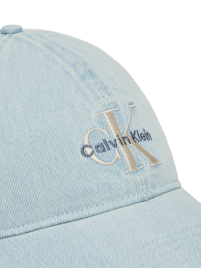 Calvin Klein Jeans Бейсболка Calvin Klein Jeans Monologo LV04G5007G Голубий