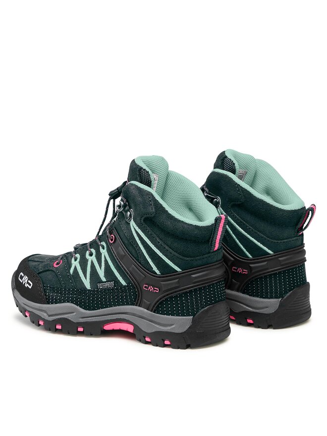 CMP Trekkingschuhe CMP Kids Rigel Mid Trekking Shoe Wp 3Q12944 Schwarz