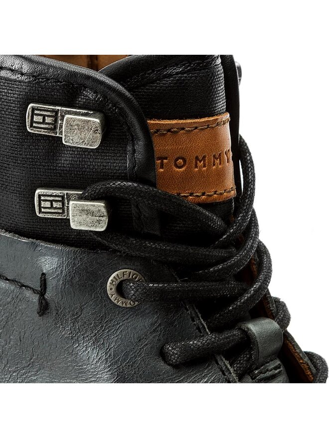 Botas altas Tommy Hilfiger Curtis 13A FM0FM00711 Gris zapatos.es