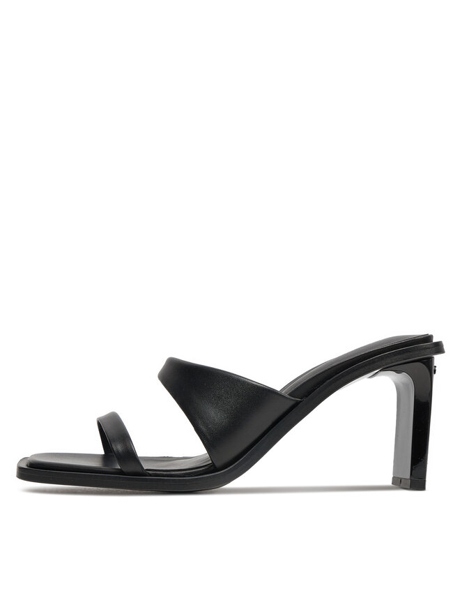 Calvin Klein Klapki Calvin Klein Heel Slide 70 Lth HW0HW02072 Czarny