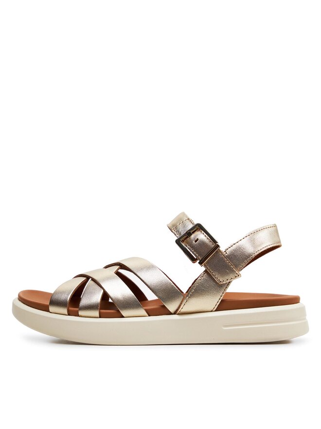 Geox Sandalen Geox D Xand 2S D35PAB 000CF C2012 Goldfarben