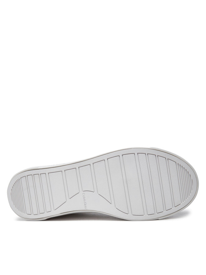 Calvin Klein Sneakersy Calvin Klein Cupsole Slip On W/Ml HW0HW02289 Biały