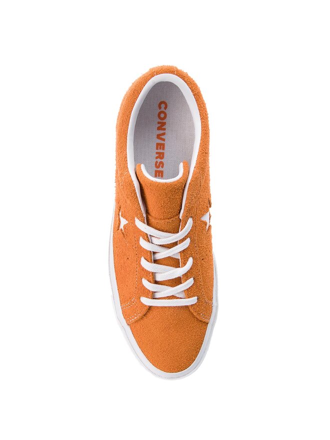 Tennis Converse One Star Ox 161574C Orange chaussures