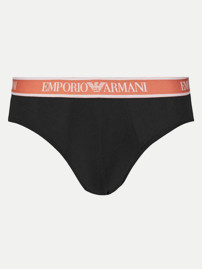 Emporio Armani Underwear Emporio Armani Underwear Σετ σλιπ 3 τμχ. EM000258 AF10779 MC061 Μαύρο