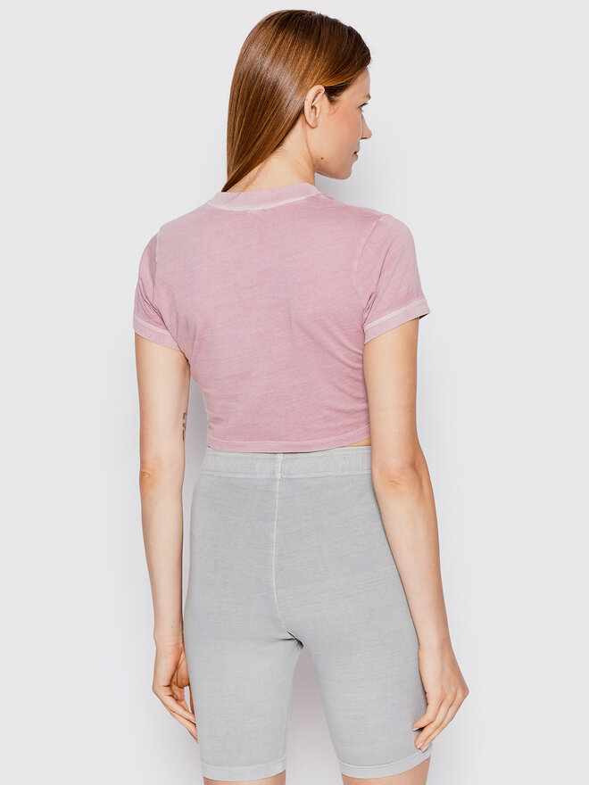 Reebok Reebok Camiseta Classics Natural Dye HK4967 Rosa Slim Fit