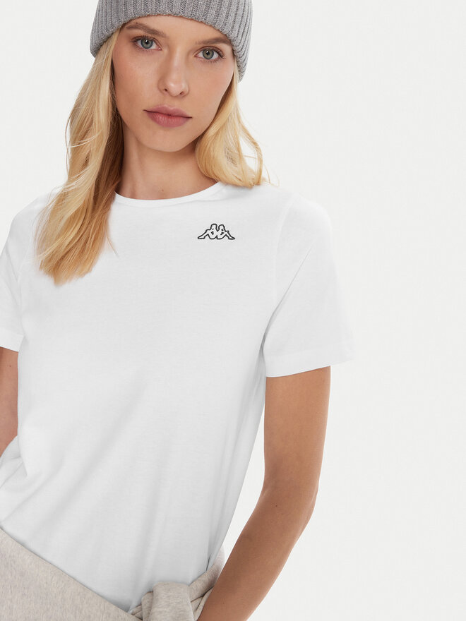 Kappa Kappa Set di t-shirt Logo Alyce 322564W Bianco Regular Fit