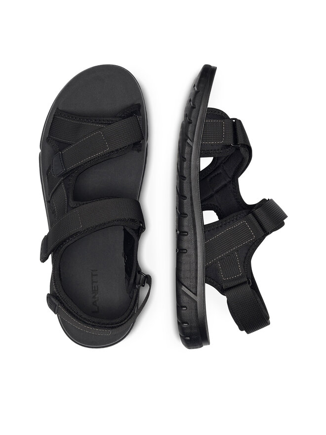 Lanetti Sandale Lanetti MSS20514-08 Crna