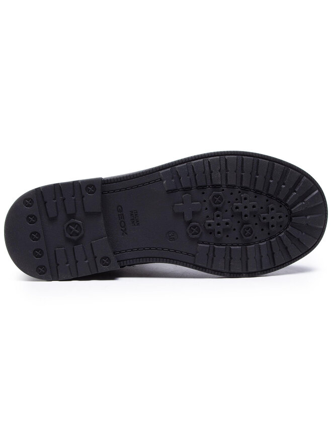 Geox Čižmy Geox J Eclair G. D J049QD 000BC C9999 D Čierna