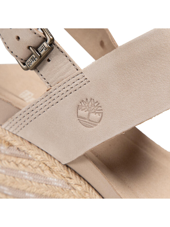 Espadrilles Timberland Capri Sunset Wedge TB0A231K269 Beige eschuhe