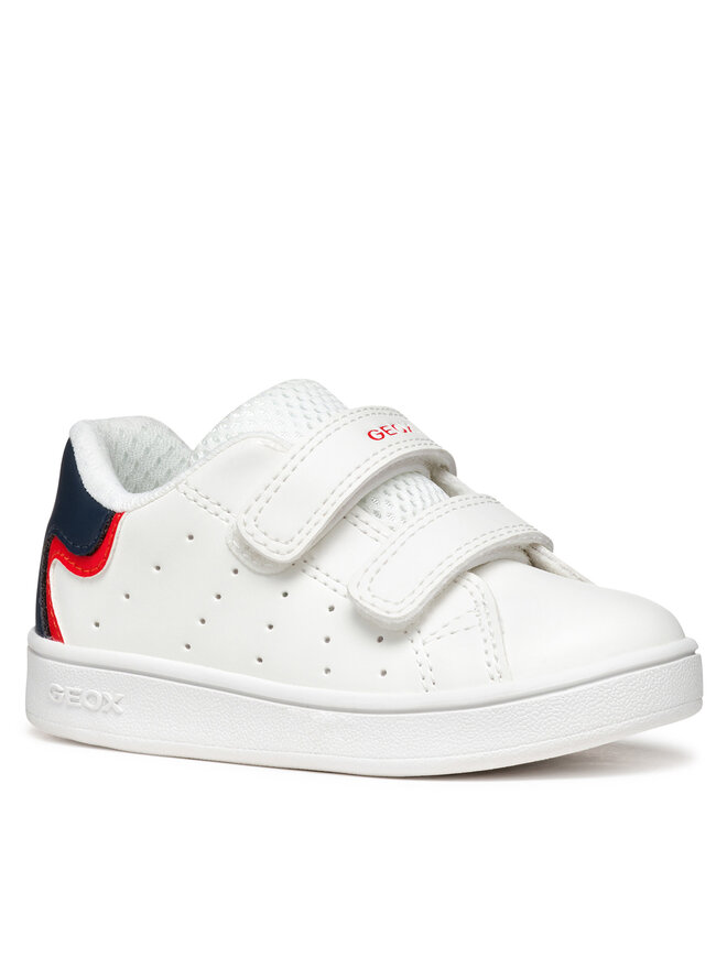 Geox Sneakersy Geox B Eclyper B365LA 000BC C0653 Biały