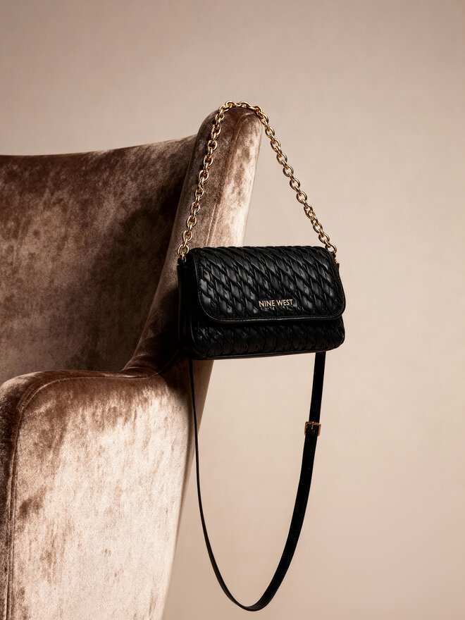 Nine West Handtasche Nine West CEO-DAKOTA-I-LDA8006 Schwarz