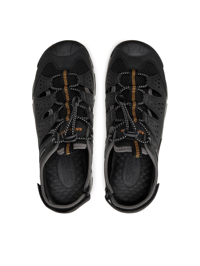 Skechers Sandały Skechers Tresmen-Menard 205113/BLK Czarny