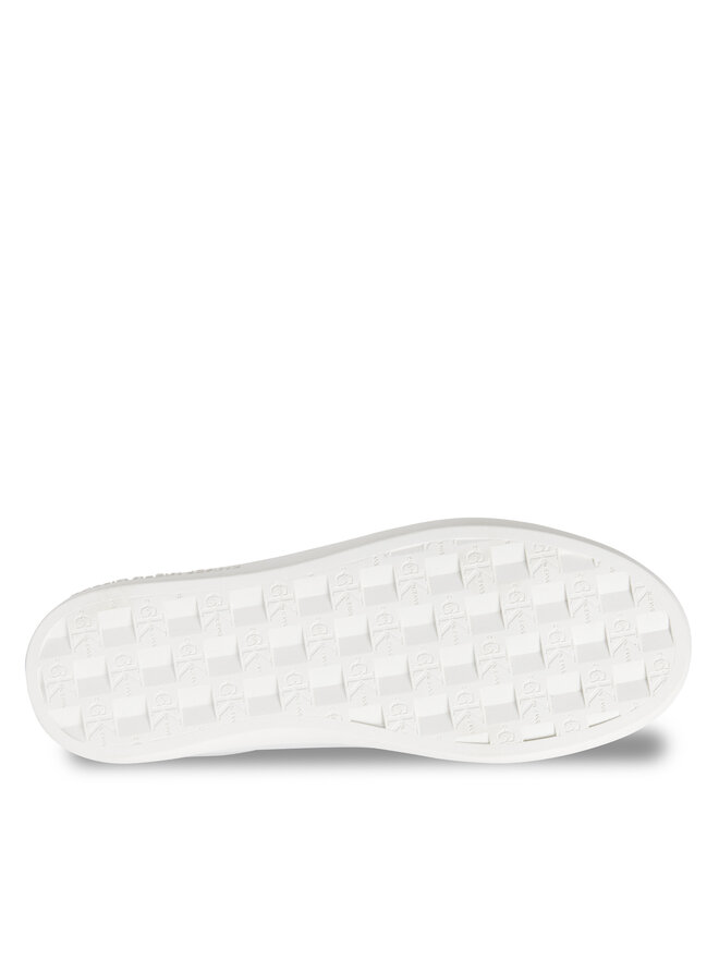 Calvin Klein Jeans Sneakersy Calvin Klein Jeans Classic Cupsole Laceup Lth Wn YW0YW01269 Biały