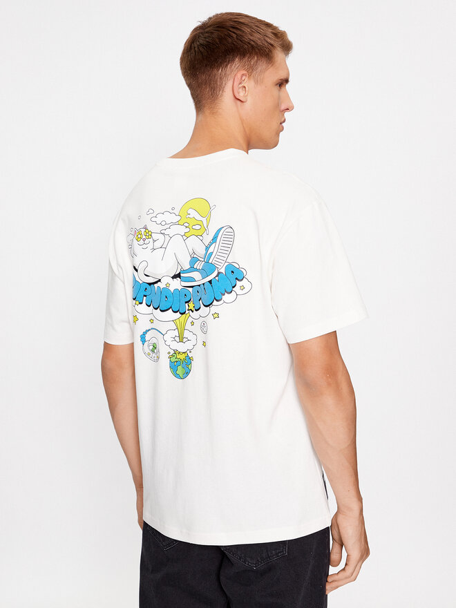 Puma Puma Marškinėliai Puma X Ripndip 622196 Écru Relaxed Fit