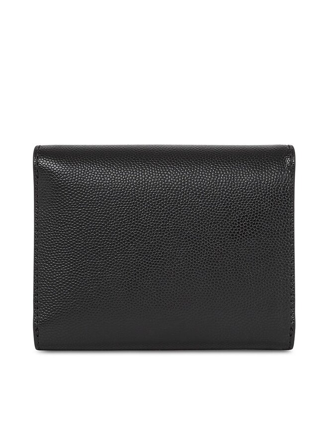 Tommy Hilfiger Geldbörse Tommy Hilfiger Th Timeless Med Flap W Bill AW0AW15258 Schwarz