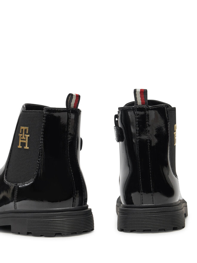 Tommy Hilfiger Μποτάκια Tommy Hilfiger Chelsea Boot T1A5-33563-0343 S Μαύρο