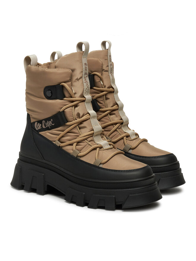 Lee Cooper Polokozačky Lee Cooper LCJ-24-47-3143LA Hnědá