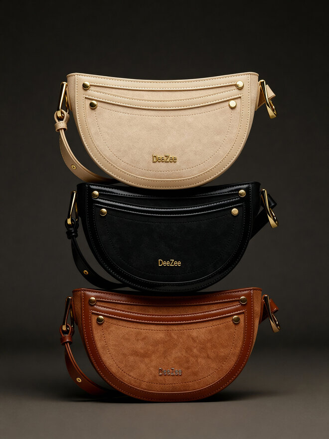 DeeZee Handtasche DeeZee C-DZE-S-006-08 Braun