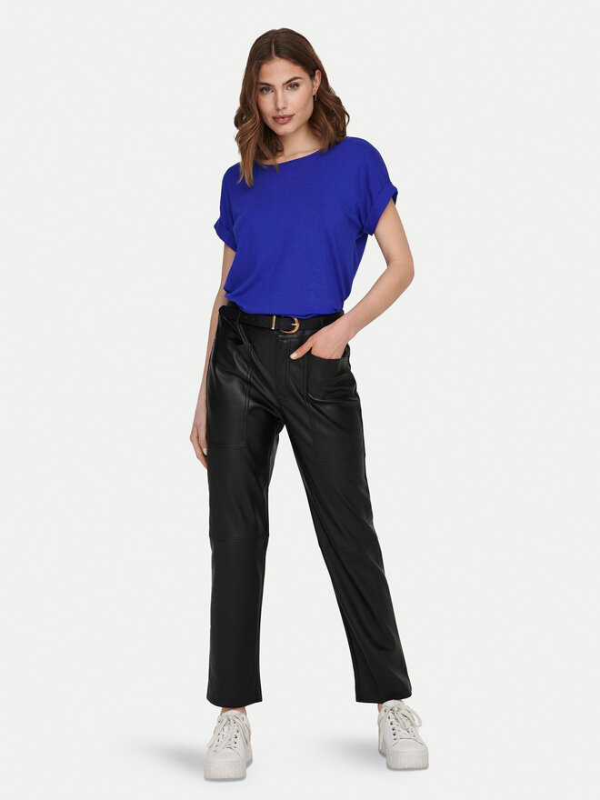 ONLY ONLY Majica Moster 15106662 Modra Regular Fit