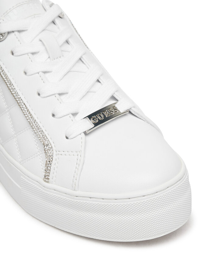 Guess Sneakersy Guess FLPGRA ELE12 Biały